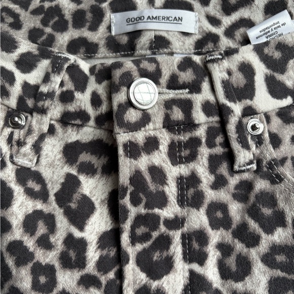 Good American Animal Print Pants size 27 - Picture 5 of 6